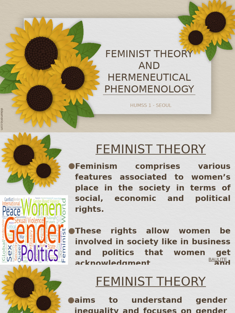 Feminist Theory and Its Movements | PDF | Feminism | Gender Studies