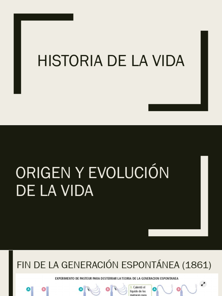 Origen y Evolución de la Vida | PDF | Eucariotas | Evolución