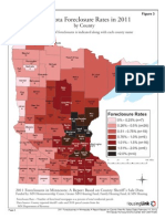 Annual Foreclosures in MN YrEnd2011