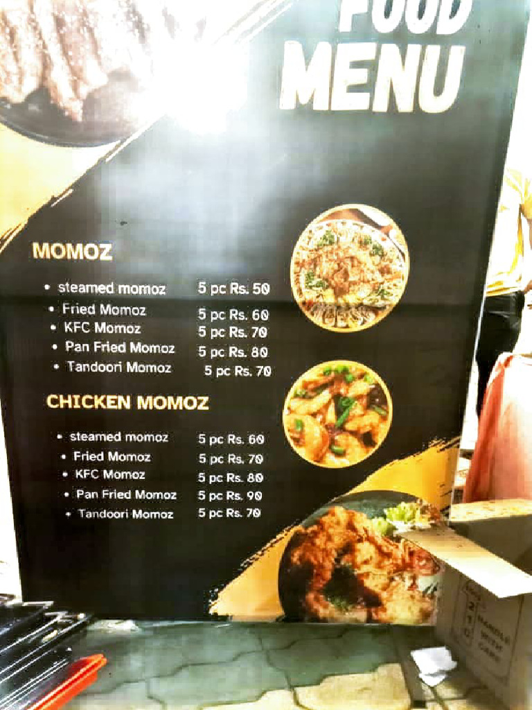 Food Stalls Menu | PDF | Hamburgers | Cooking