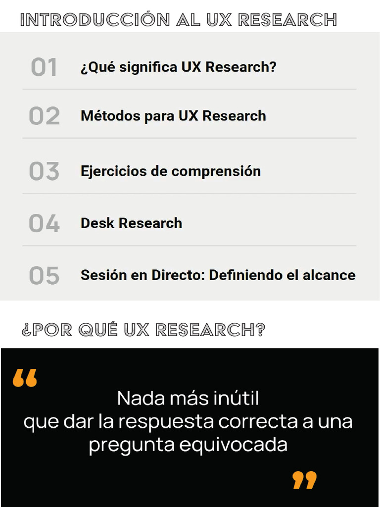 UX Research | PDF