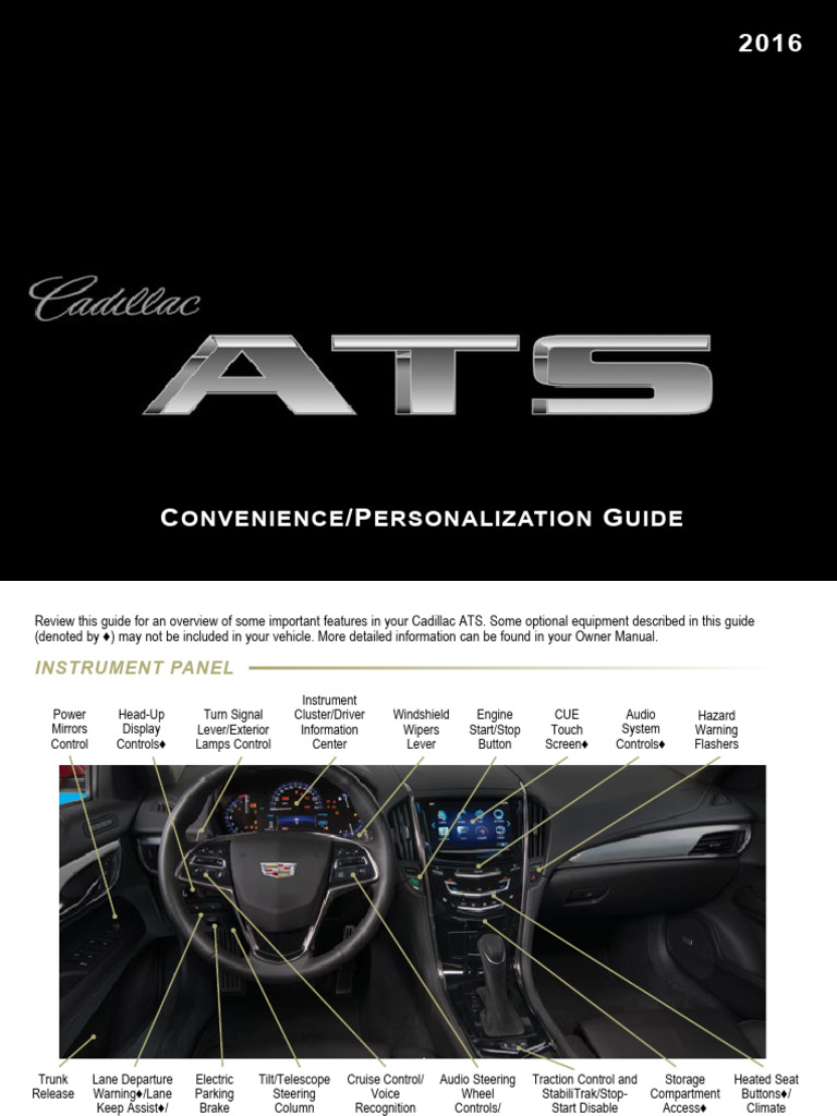 2016 Ats Personalization | PDF | Manual Transmission | Smartphone