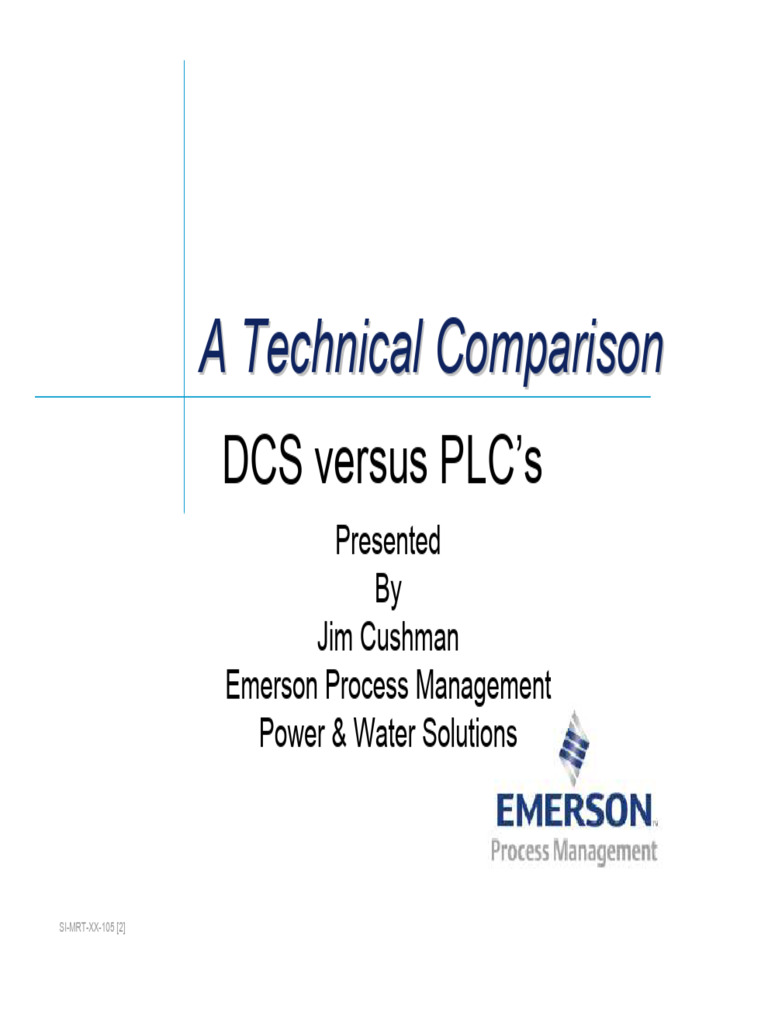 DCS vs PLC: Technical Comparison Guide | PDF | Programmable Logic ...