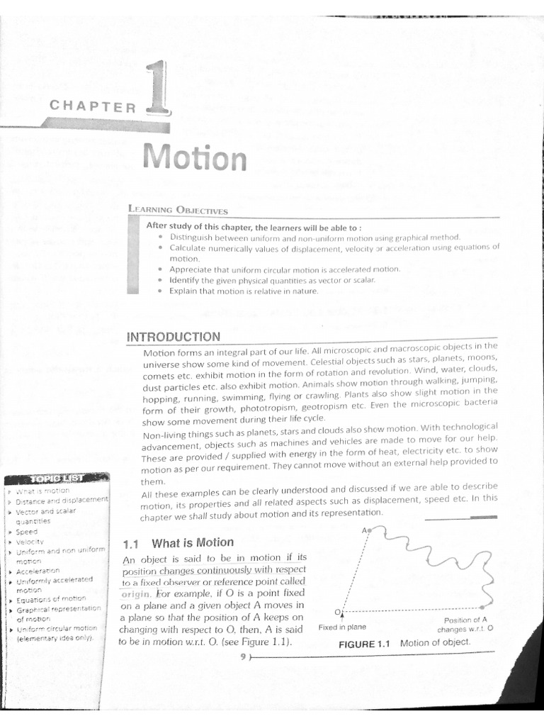 Motion | PDF