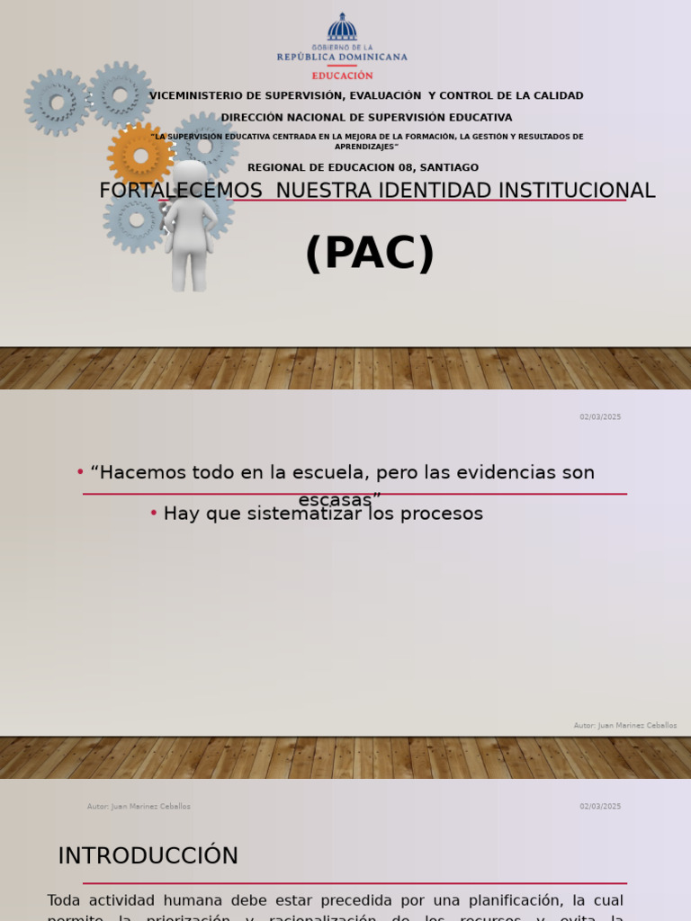 Importancia del PAC en Educación | PDF | Plan de estudios | Aprendizaje