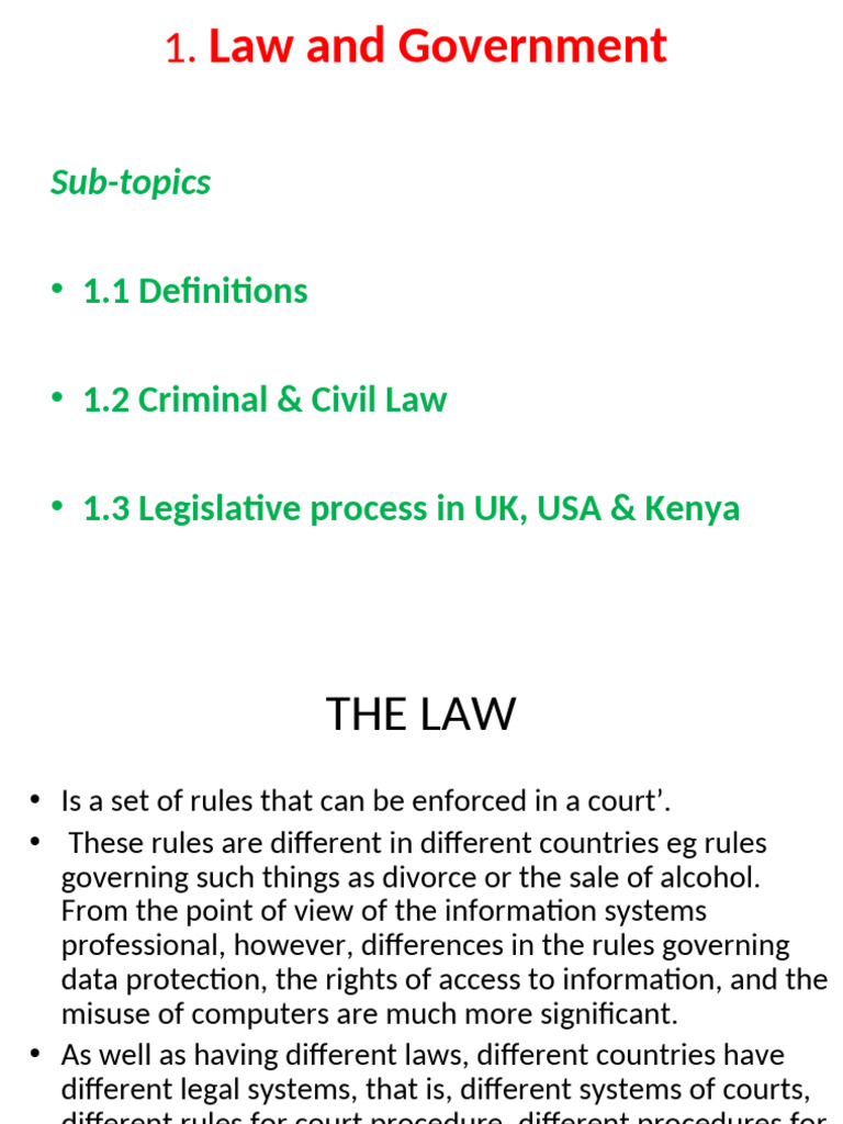 Law & Govt | PDF | Bill (Law) | United States House Of Representatives