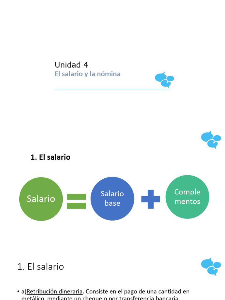 Salario y Nómina: Cálculo y Deducciones | PDF | Salario | Cheque de pago