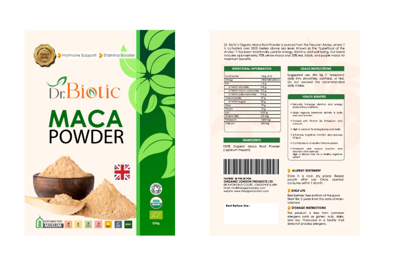 Best Before Date for 250g Product | PDF