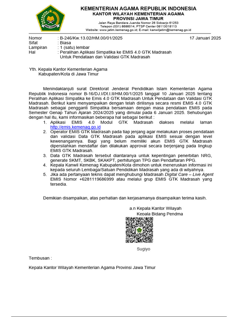 Peralihan Aplikasi Simpatika Ke Emis Gtk 4 0 Pdf