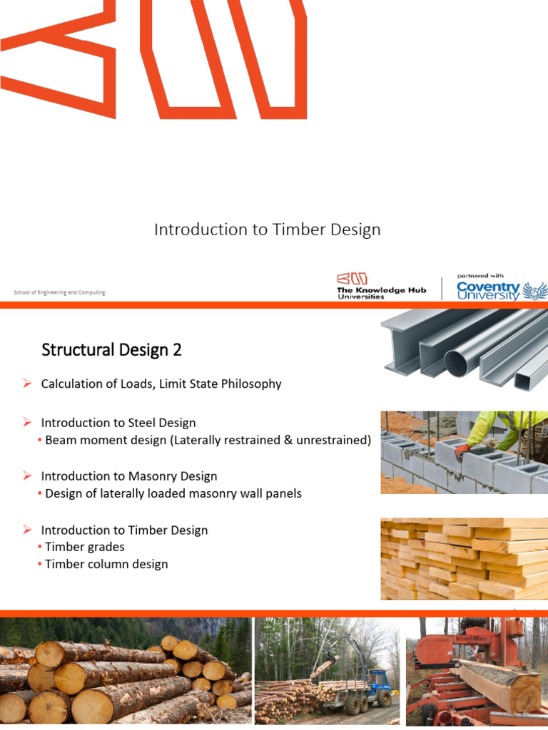 KH6033EXQ_11 Introduction to Timber Design (1) | PDF | Lumber | Materials