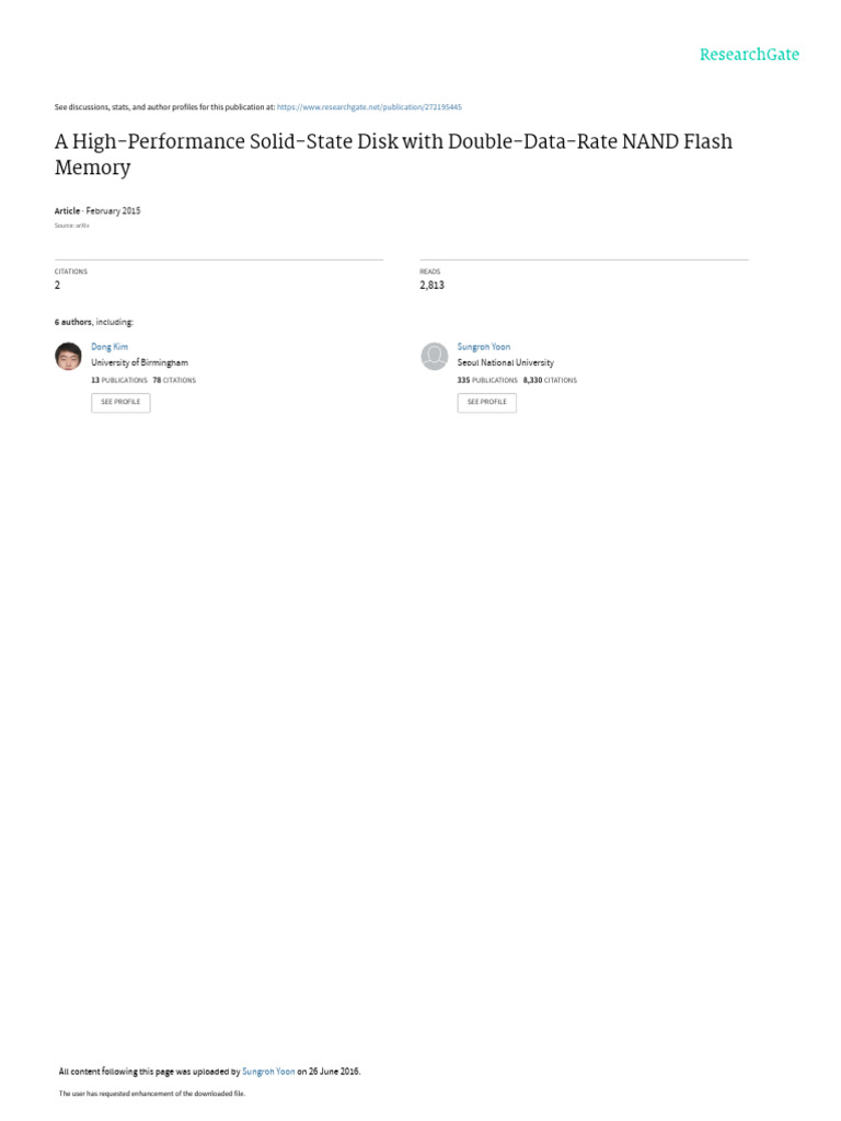 A_High-Performance_Solid-State_Disk_with_Double-Da | PDF | Solid State ...