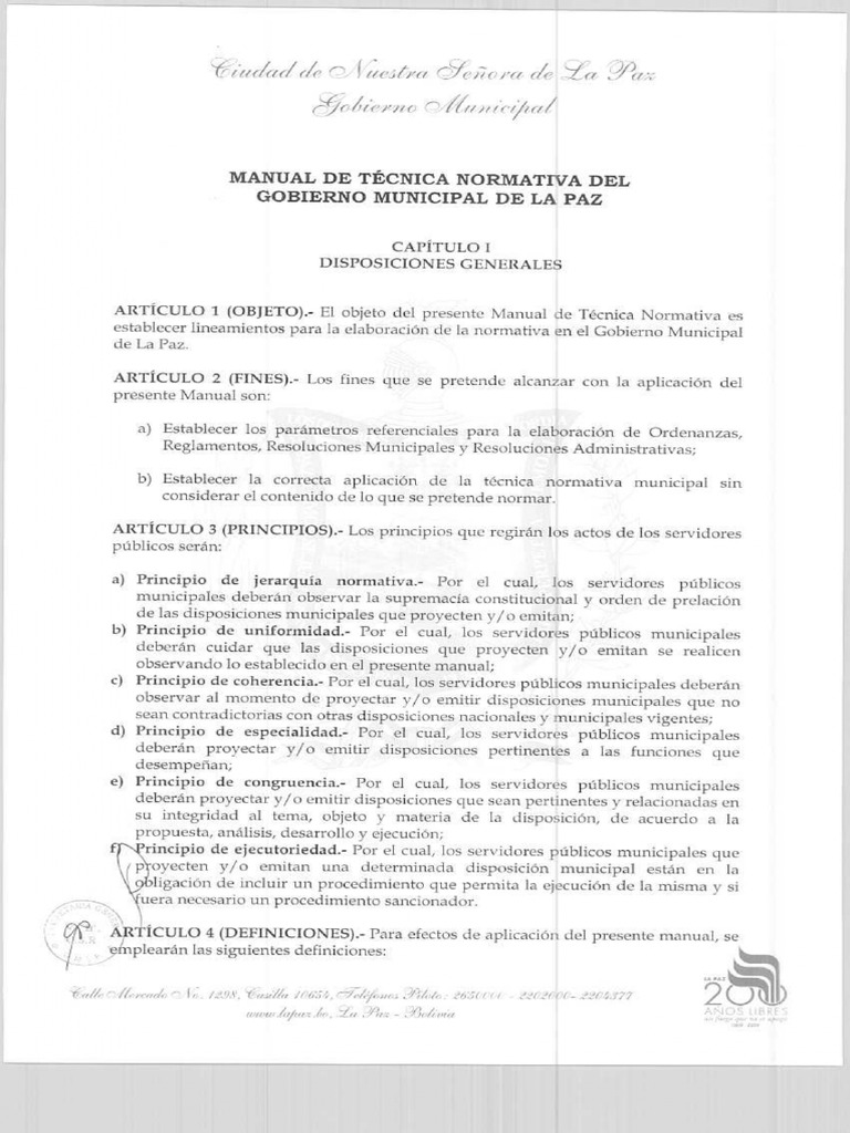 Manual de Tecnica de Normativa | PDF | Regulación | Alcalde