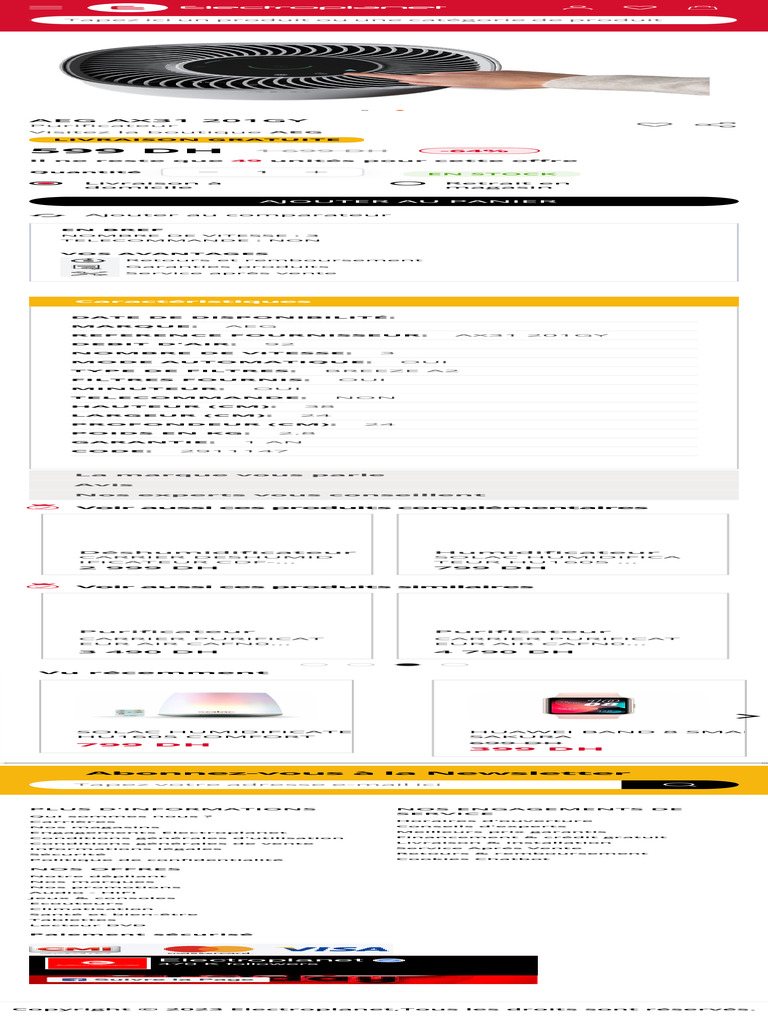 AEG AX31 201GY Electroplanet | PDF