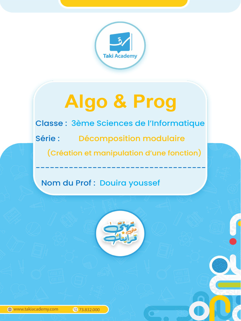 Algorithmes et Programmation en Python | PDF | Algorithmes | Logique ...