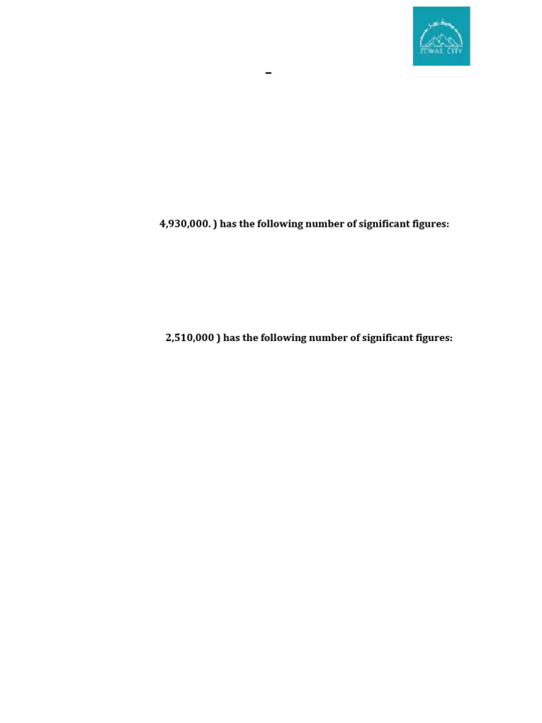 Chapter 5 | PDF | Significant Figures | Accuracy And Precision