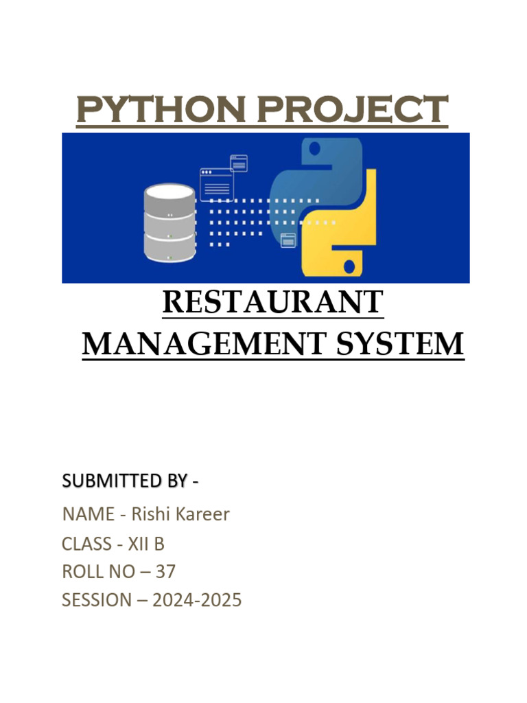 Rishi Cs Project | PDF
