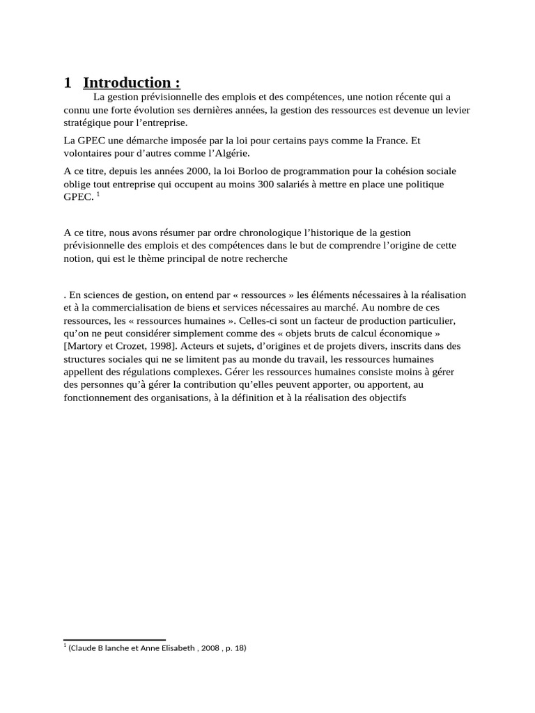 Évolution de la GPEC en entreprise | PDF | Recrutement | Gestion des ...