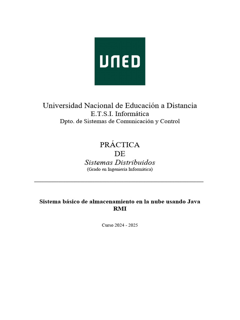 Practica 2024 - 2025 | PDF | Archivo de computadora | Servidor ...