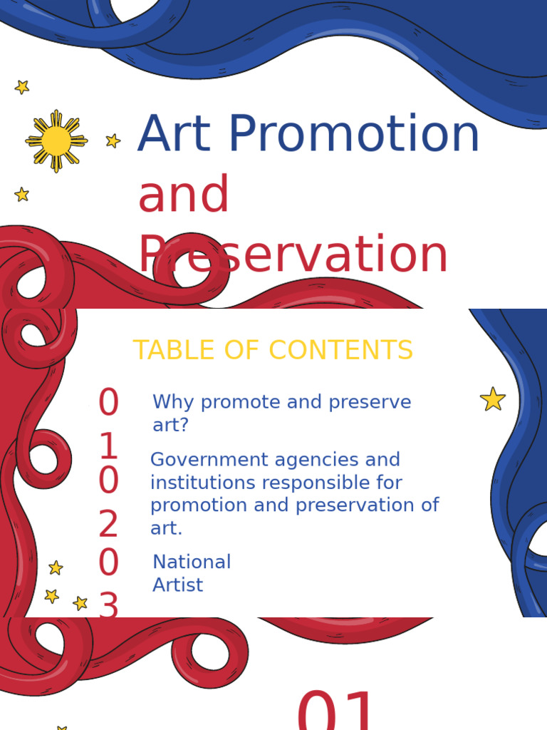 L3 Art Promotion and Preservation | PDF | Philippines