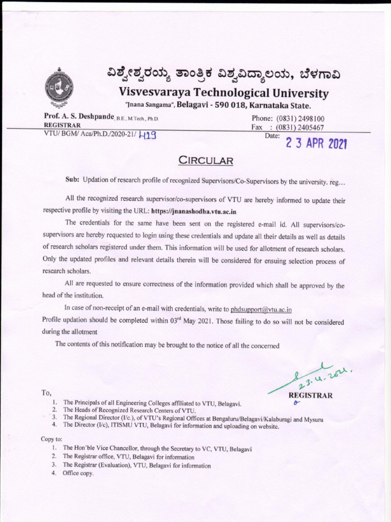 Circular | PDF
