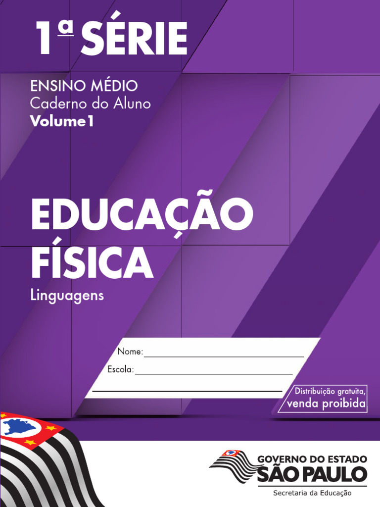 Caderno do Aluno - 1º Ano Ensino Médio | PDF