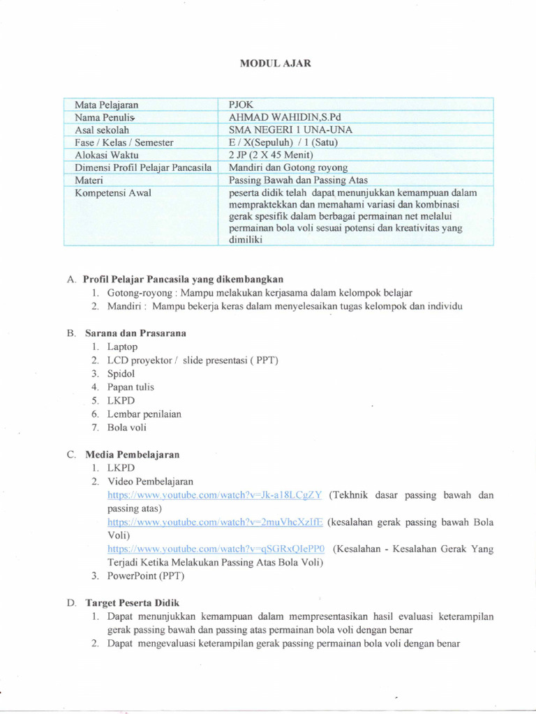 Modul Pak Ahmad | PDF
