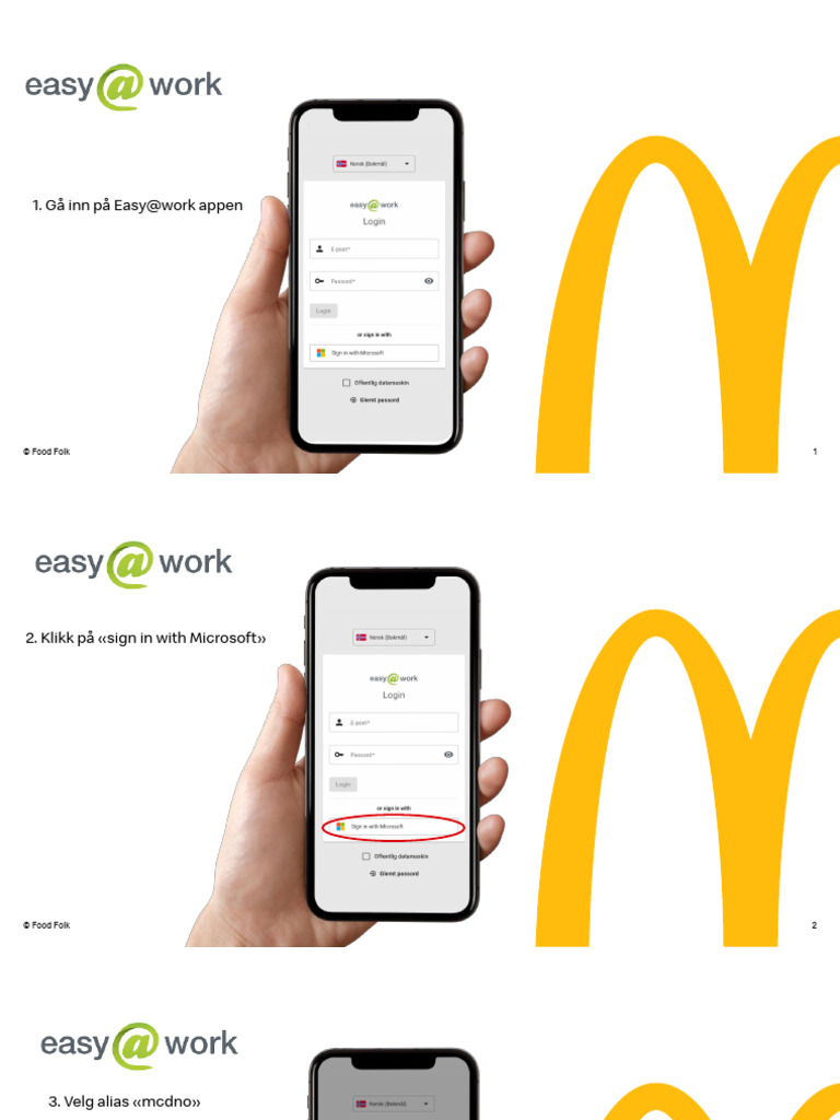 Hvordan Logge Inn Pa Easywork App None | PDF