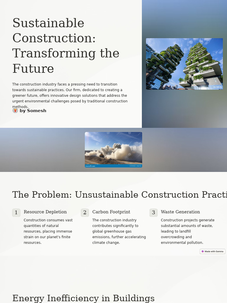Sustainable Construction Innovations | PDF | Solar Power | Photovoltaics