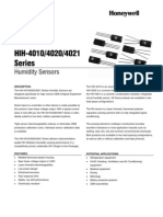 HIH-4010/4020/4021 Series: Humidity Sensors