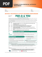 APSS Adult Pre-Exercise Screening Guide | PDF | Cardiovascular Diseases ...
