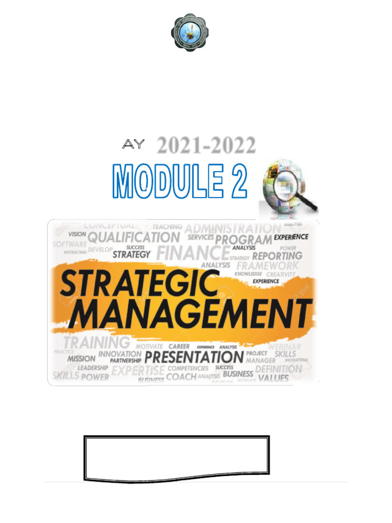 Module 2 - Strategic Management | PDF | Dividend | Debt