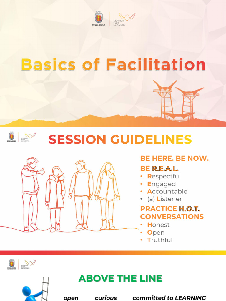 Basics of Facilitation Handout | PDF | Learning | Experiential Education