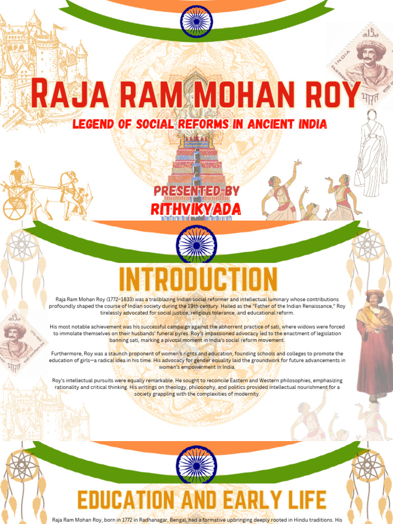 Raja Ram Mohan Roy - 20240727 - 214336 - 0000 | PDF