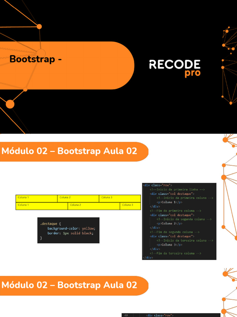 Estilizando Layout com Bootstrap | PDF | Bootstrap (estrutura de front-end)