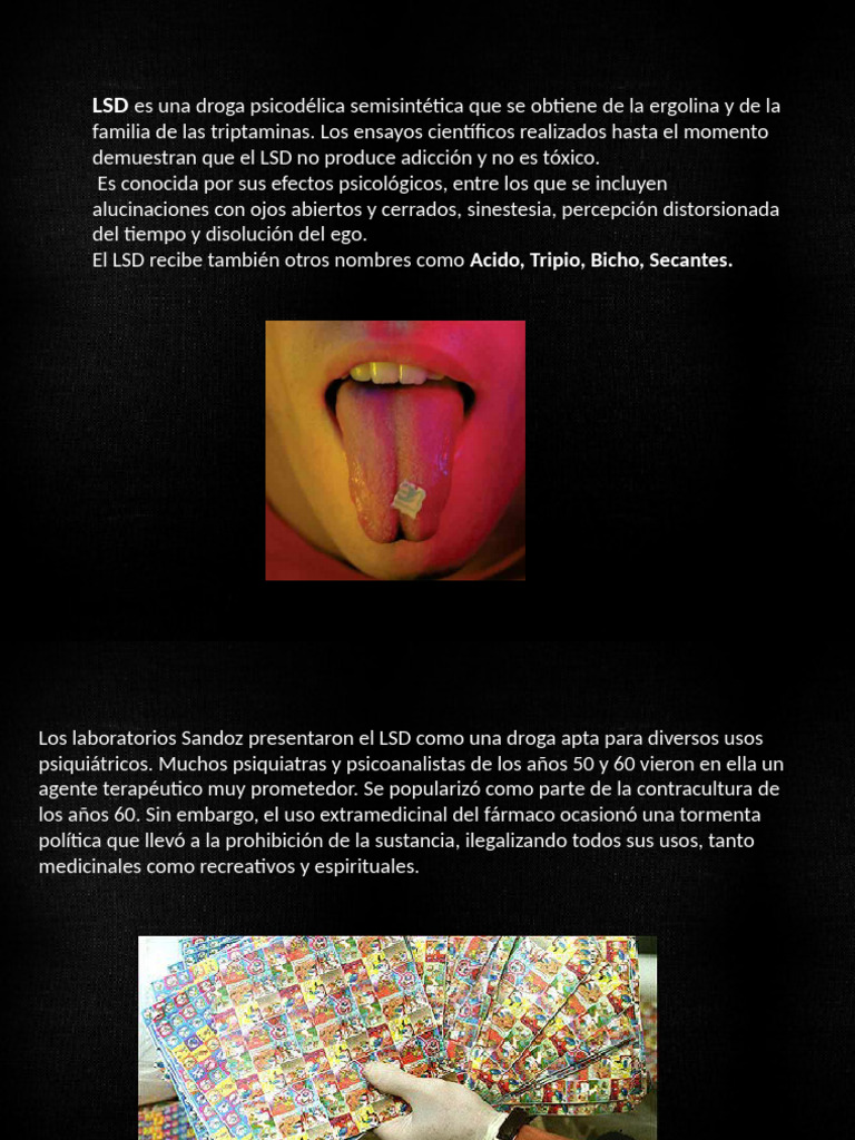 Efectos y usos del LSD en psiquiatría | PDF