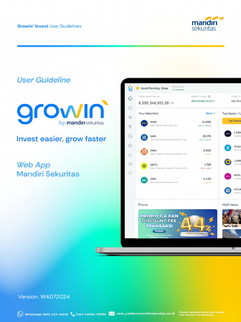 Panduan Lengkap Aplikasi Growin' | PDF