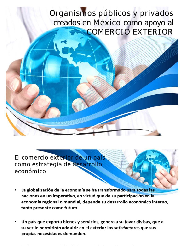 Organismos públicos y privados creados en México como