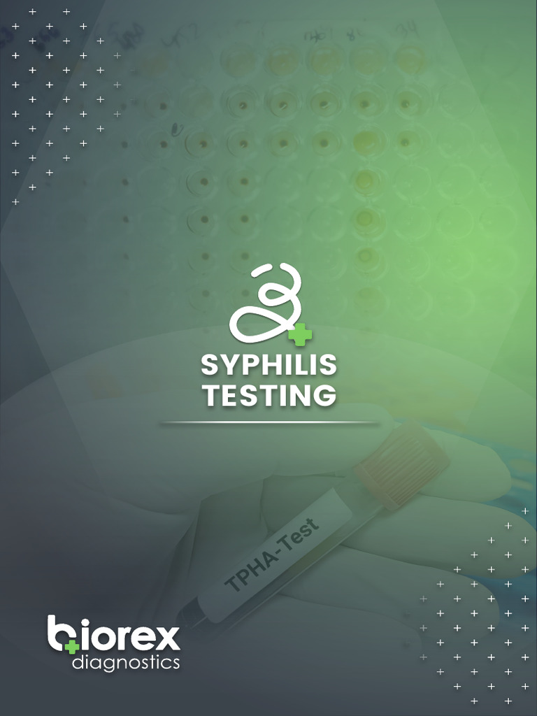 BR011BIO JUN24 Syphilis Testing | PDF | Health Sciences | Human ...