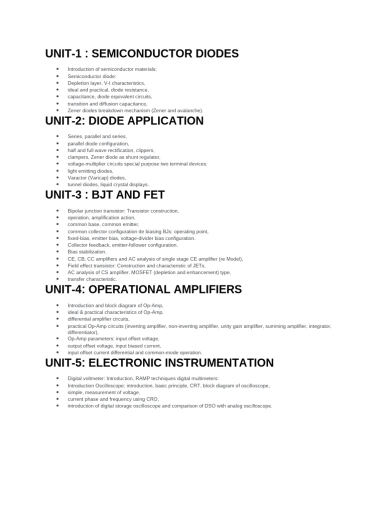 Semiconductor Diodes and Applications Guide | PDF