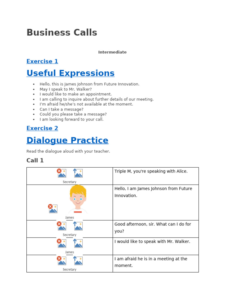 Essential Tips for Business Calls | PDF
