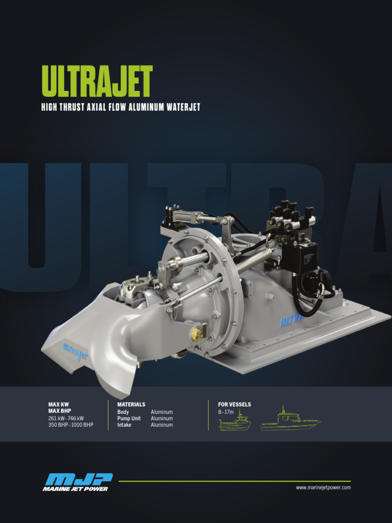 UltraJet High Thrust Waterjet Systems | PDF