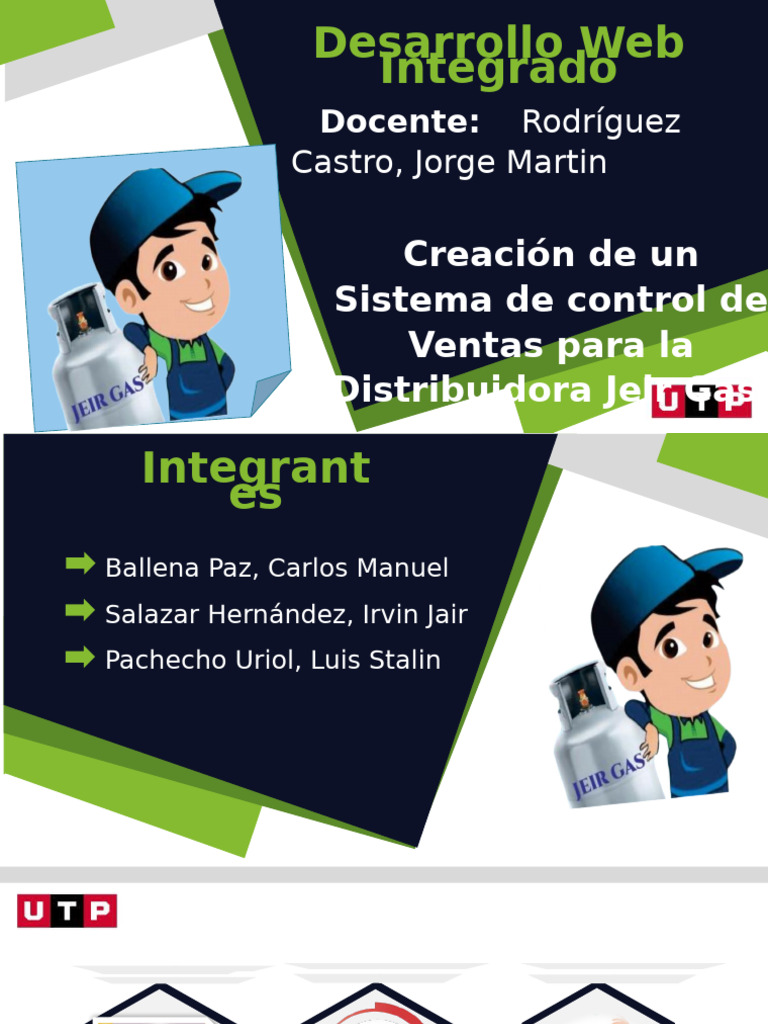 Sistema de Control de Ventas Jeir Gas | PDF