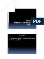 Manufacturing Models Metrics Ch 3