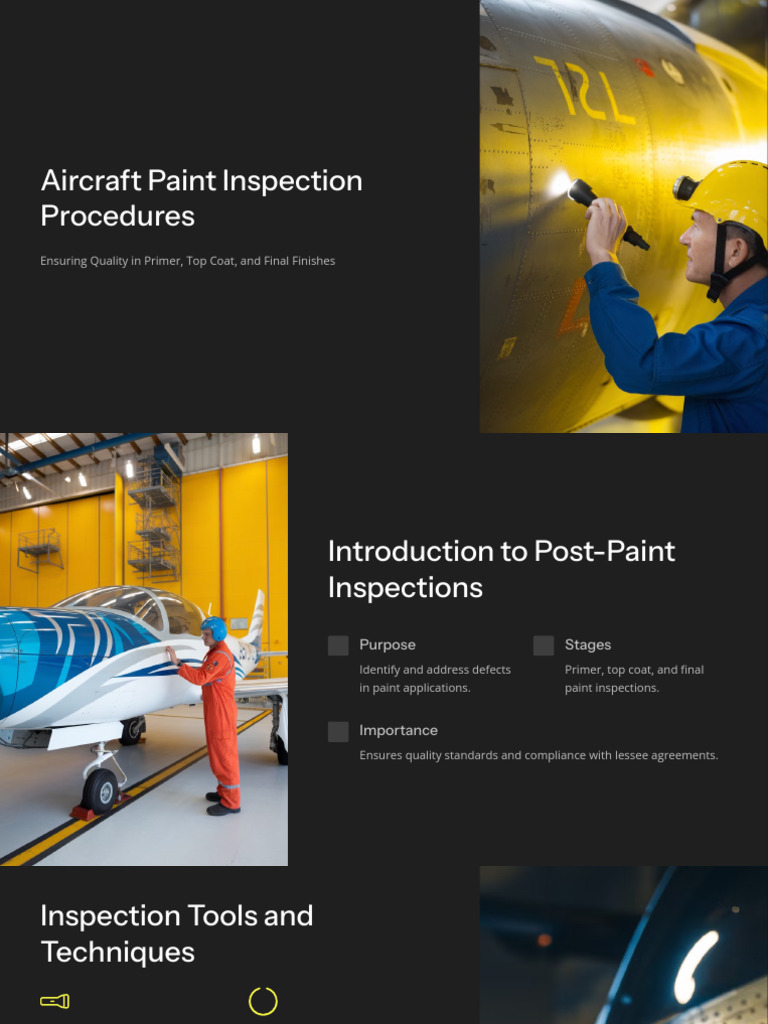 Aircraft Painting Defect Inspection Guide | PDF | Paint | Leak