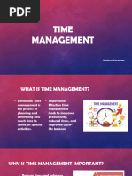 Effective Time Management Strategies | PDF