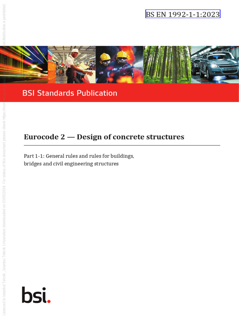 Eurocode 2: Design Rules 2023 | PDF | Prestressed Concrete | Beam ...