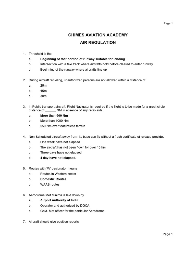 DGCA Air Regulations Overview | PDF | Instrument Flight Rules | Visual ...