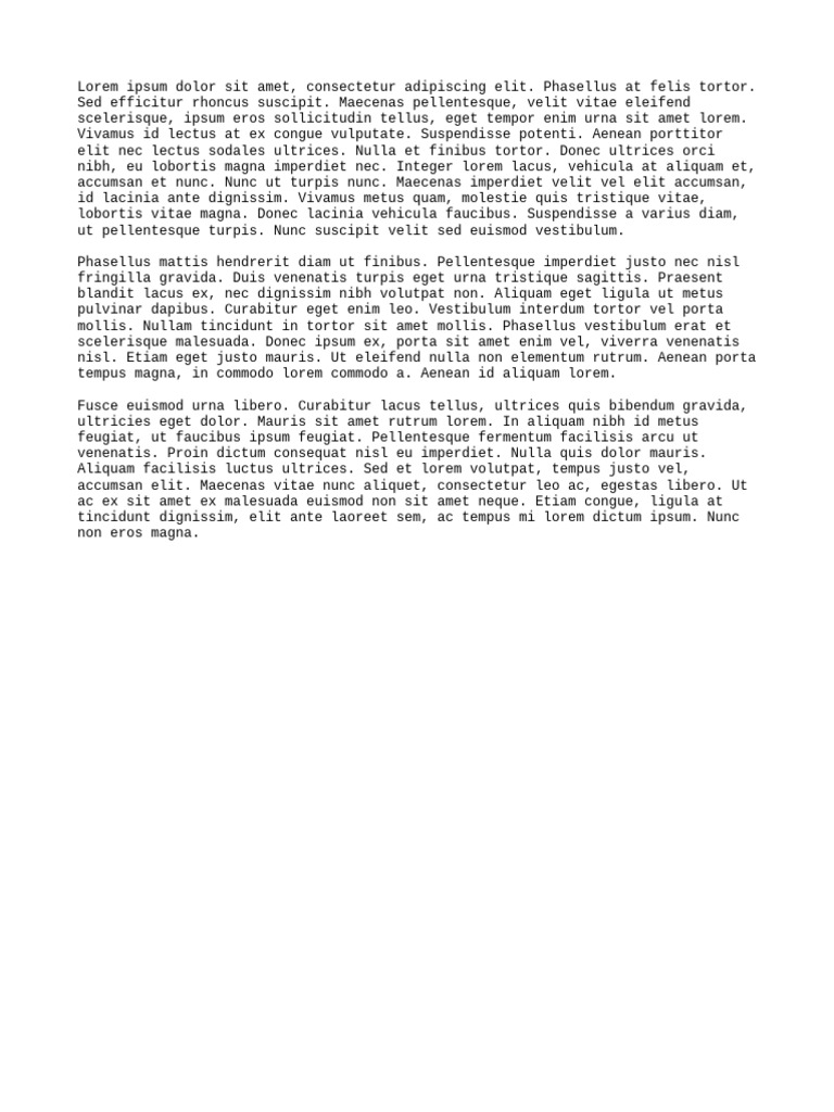 Lorem Ipsum Example 003 | PDF