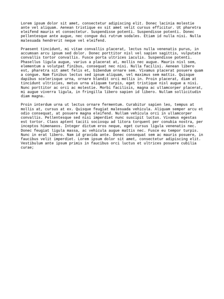 Lorem Ipsum Example 005 | PDF