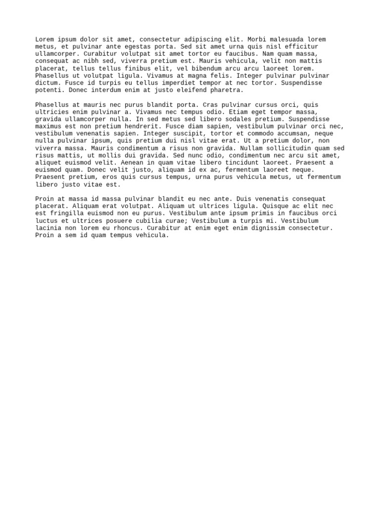 Lorem Ipsum Example 007 | PDF